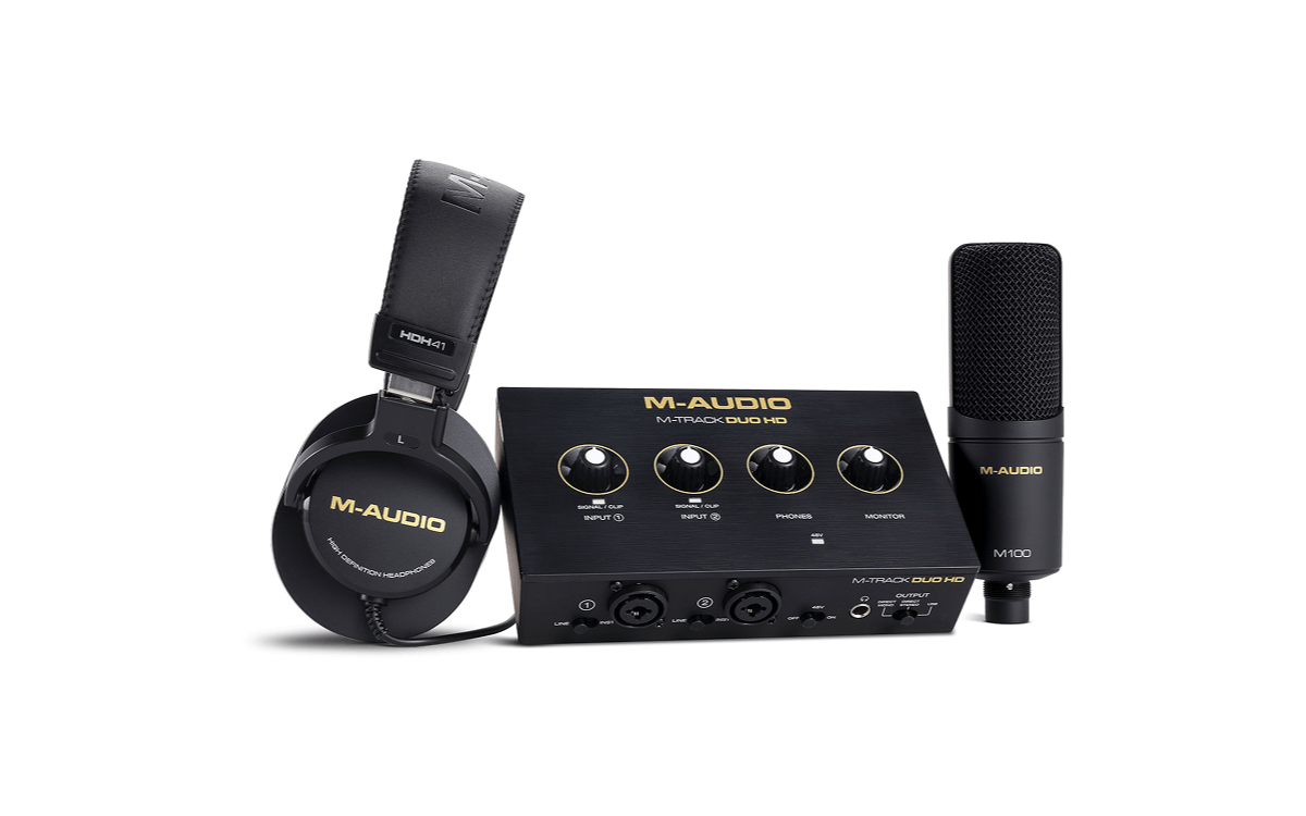 M-Track Duo HD Producer Pack